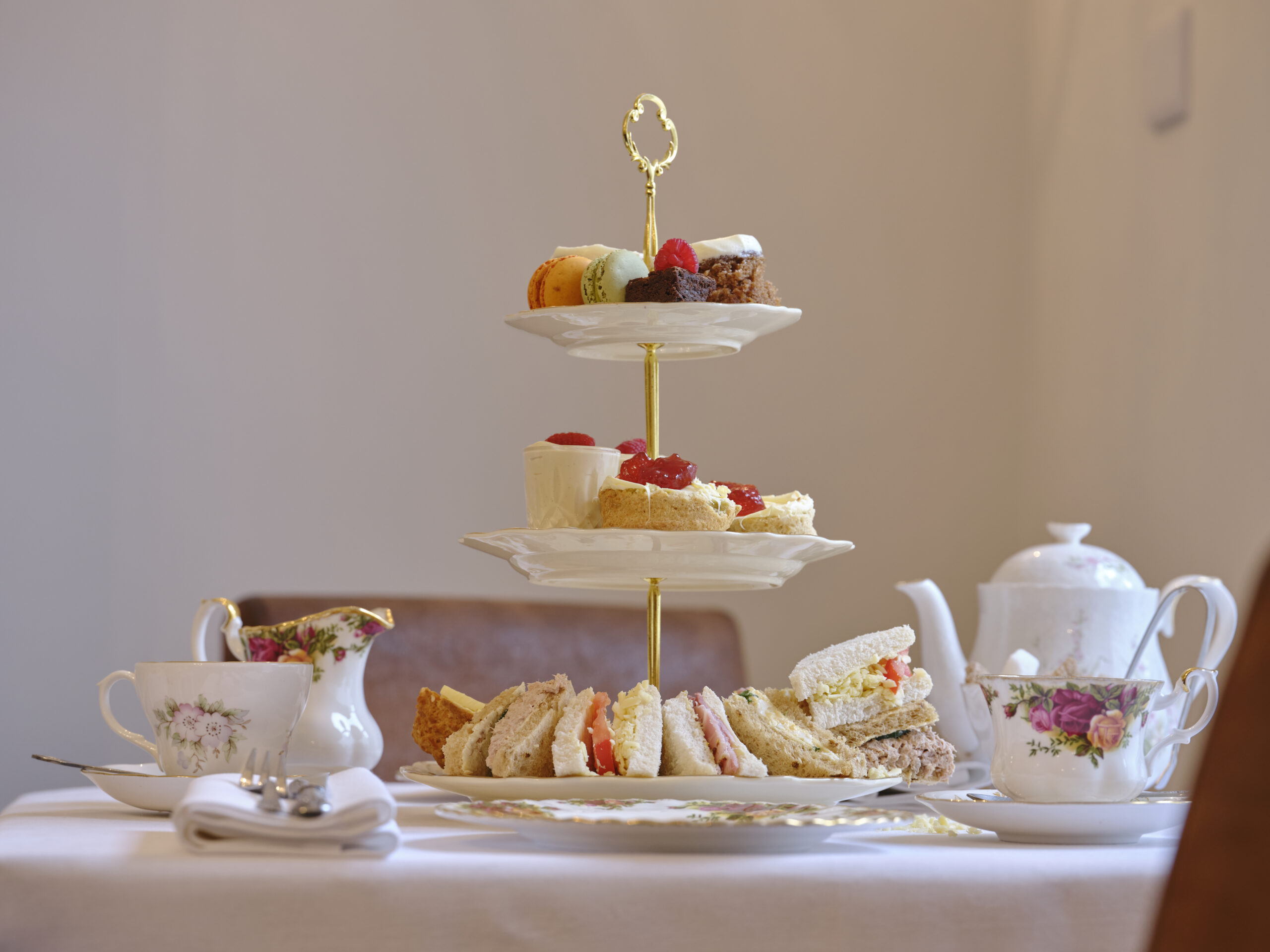 Afternoon Tea at The George Hotel, South Molton, North Devon